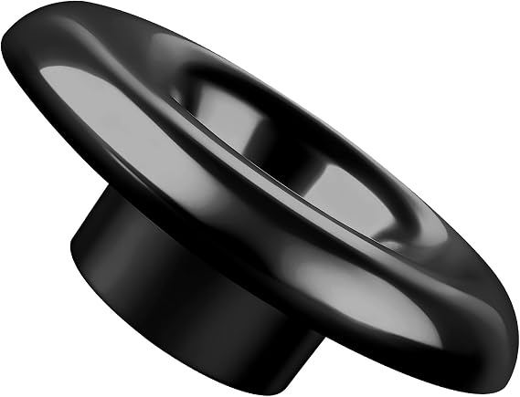 Velocity Stack Adapter, Aluminum Decorative Air Intake Turbo Guard 3 Inch Air Inlet Stack- Black