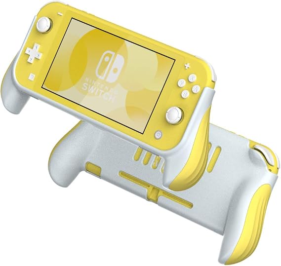 Grip Case for Nintendo Switch Lite Switch Lite Hand Grip Handle Ergonomic Protective Case for Nintendo Switch Lite Accessories Yellow