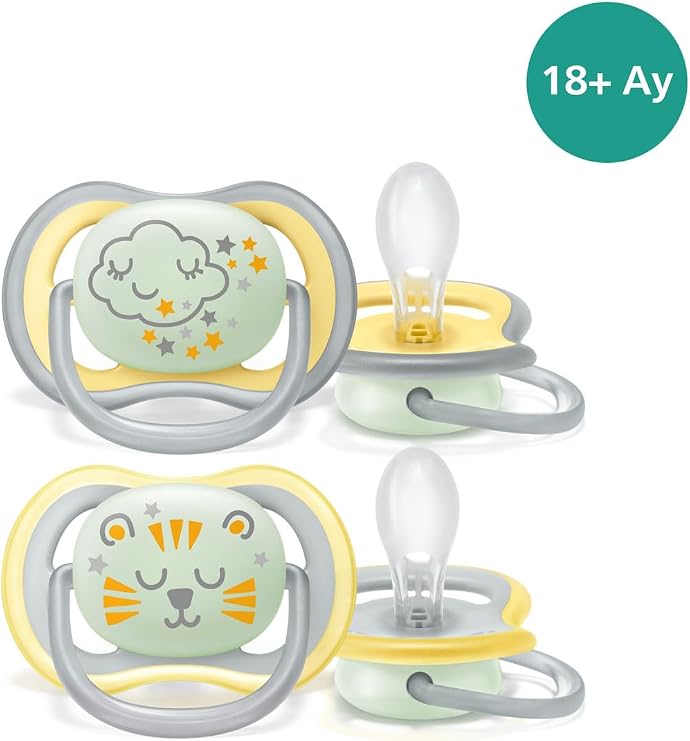 Philips Avent Ultra Air Gece Emziği 18 Ay+ SCF376-01