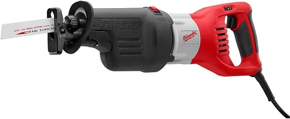 Milwaukee 6538-21 15.0 Amp Super Sawzall Reciprocating Saw