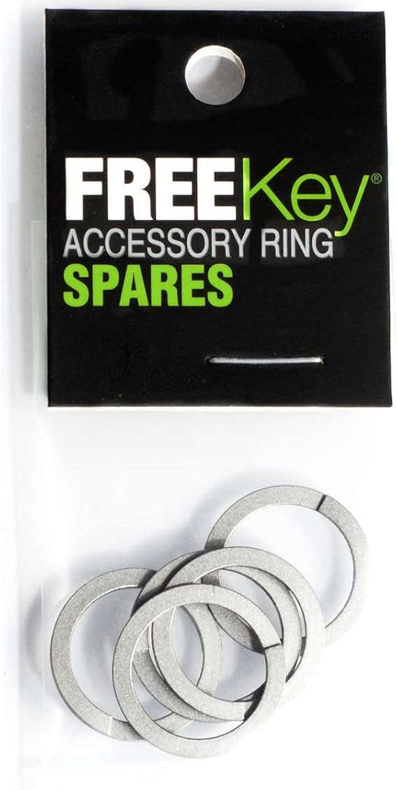 Freekey Accessory Ring Spares, 5 Count