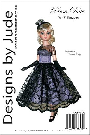 Prom Date Pattern for 16" Ellowyne Wilde Dolls Tonner