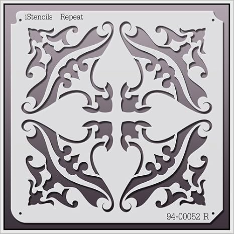 Repeat Wall Stencil 94-00052 R 11 X 11â