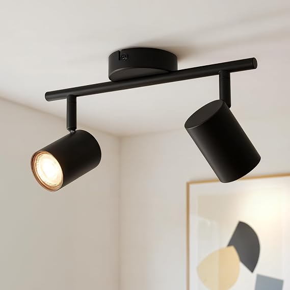 Gr4tec Kitchen Lights Ceiling 2 Way, Spot Light Ceiling GU10, Without Bulb