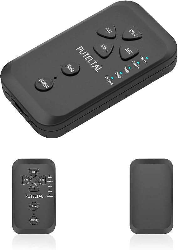 Voice Changer/Disguiser/Modulator for PS4/PS5/Xbox One/PC/Phone/Laptops with Adjustable Voice Functions