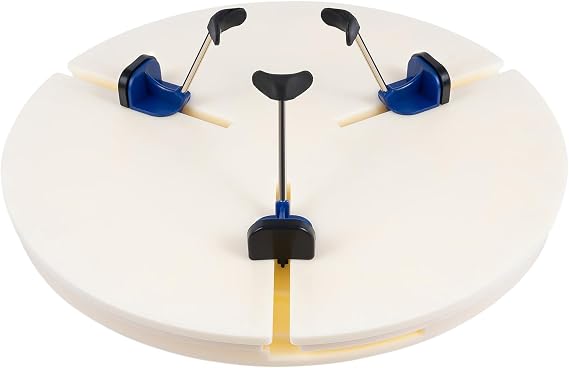 Pottery Trimming Tools, Pottery Machine Turntable Clamp for Adults Beginners Pottery Repairing Clip Pottery Trimming Turntable Wheel for Ceramic Beginners Professionals
