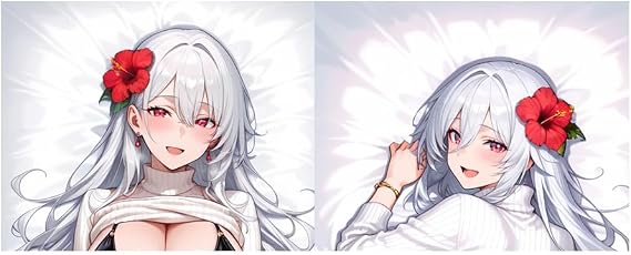 Art Pillowcase Anime Cosplay Girl Double Sided Huggings Body Pillow,with Zipper 50x150cm