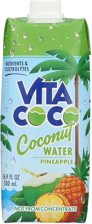 Vitacoco Coconut Water Pineapple - 17 fl oz
