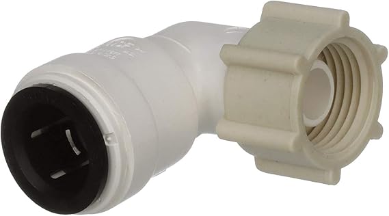 Watts AquaLock Push-to-Connect Female Swivel Elbow 1/2" CTS x 1/2" NPS