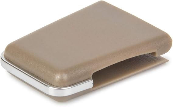 Venttabs for Acura MDX 2007-2013 Air Conditioning Vent Replacement Tab | 30-SECOND INSTALLATION | Easy Clip on | No Screws or Tools Required | American Design - Vent Outlet Tab Clip (Brown/Chrome)
