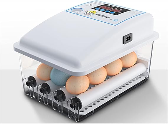6-176 Egg Incubator Fertilized Duck Egg Hatching Chicken Egg Incubator Automatic Tutomatic Egg Turning Brooder (24pcs Single Supply) (9pcs Double supply)