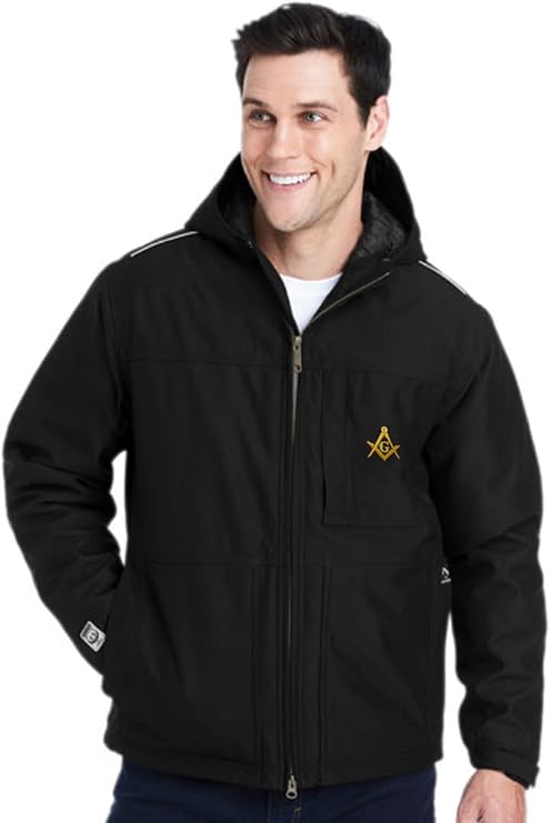 Masonic Square & Compass Men's Kodiak Canvas Jacket