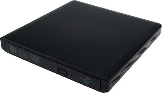 LightScribe Burner External USB 3.0 DVD Dual Layer CD Writer Disc Labeling Drive for PC Mac Computer Laptop