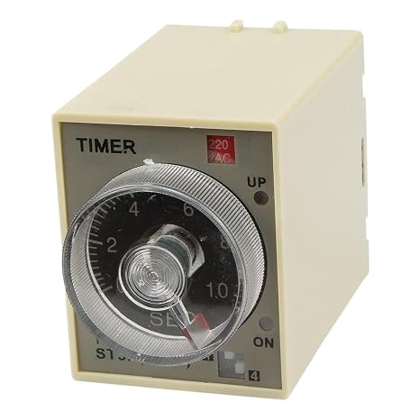 ST3PC-B Time Relay ST3PC Series Ac 220V 110V 380V Ac/dc 24V 12V Timer Delay 1s/10s/60s/6min New 2025 High for Reliable Electronic Component, Precision, Stable Performance