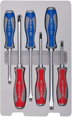 KT Pro Tools 6PC HVY SRW SET PHSLT METRIC,One Size,30206MR