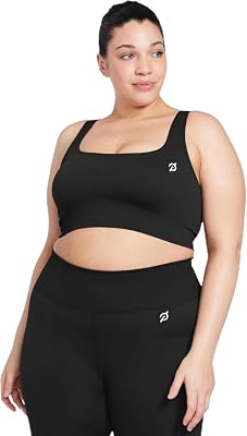 Peloton Womens Seamless Square Neck Bra