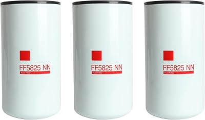 Riyhch FF5825NN Fuel Filter set of 3, Fit For Cummins ISX11.9 ISX15.0 QSX11.9 X15 Engines Fit For Freightliner,OE FF5825NN 5599456 5365988 DBF6776 BF46129 WF10515