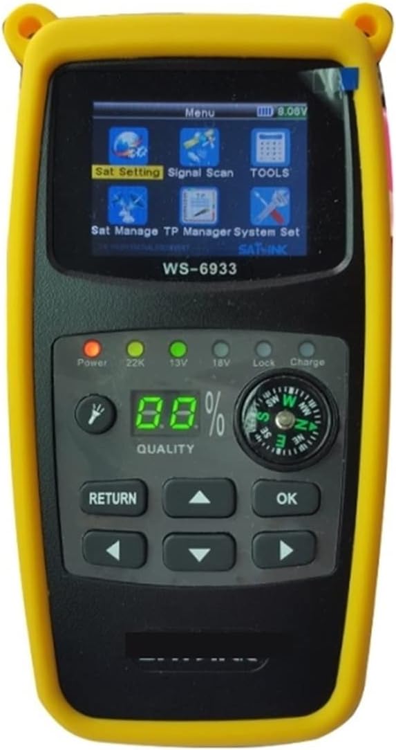 3PCSLOT WS-6933 Satellite Finder DVB-S2 FTA CKU Band Satlink Digital Satellite Finder Meter WS 6933