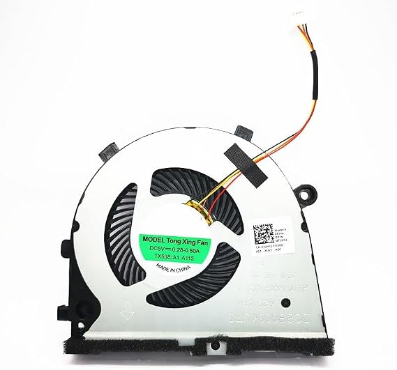 Laptop Parts CPU GPU Fan Cooler Fits for Dell G3-3579 G5 5587 Cooling Fan CN-0TJHF2 0GWMFV DFS481105F20T FKB6 DFS551205ML0T FKB7(GPU Fan)