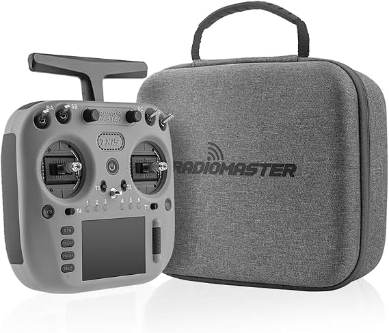 Radiomaster TX15 16ch 3.5inch IPS Touchscreen V5.0 Hall Gimbals Radio Controller ExpressLRS Built-in Gyro Microphone (Gray Mode 2)