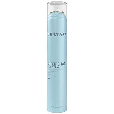Pravana Super ShapeExtreme Hair Spray | Styling Mist For Medium or Strong Hold | Adds Tremendous Body | Defends Against Humidity | Vegan & Cruelty Free | Paraben & Sulfate Free