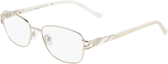 MARCHON Eyeglasses TRES JOLIE 195 712 Light Gold 49mm