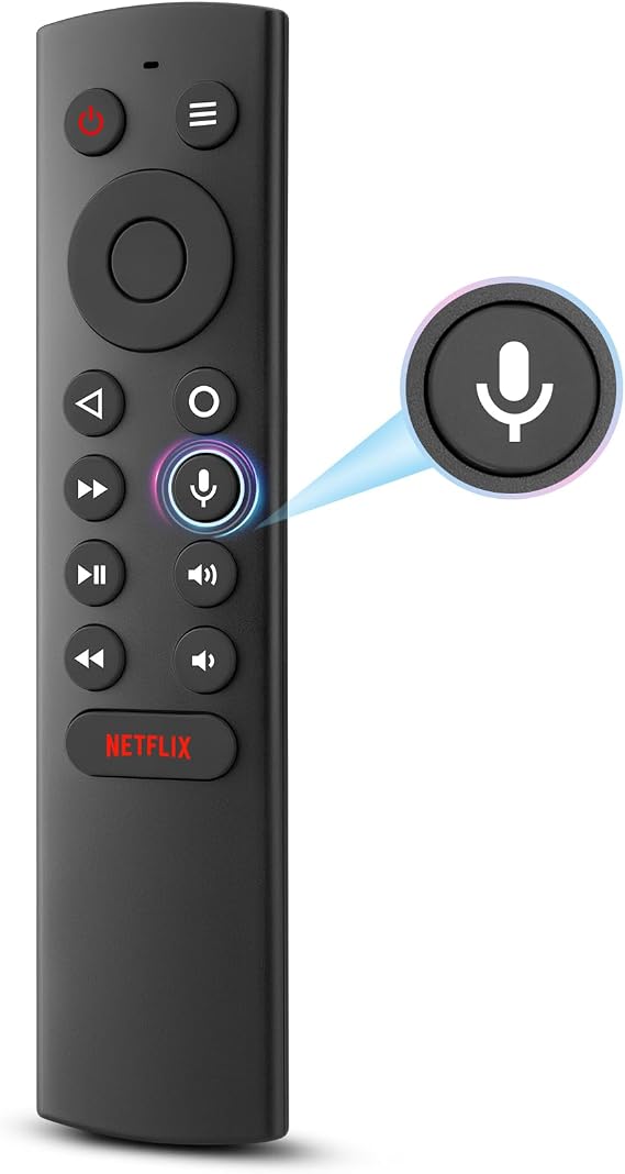 Voice Replacement Remote Control for NVIDIA Shield TV and NVIDIA Shield TV Pro Streaming Media Player 201520172019 All Models