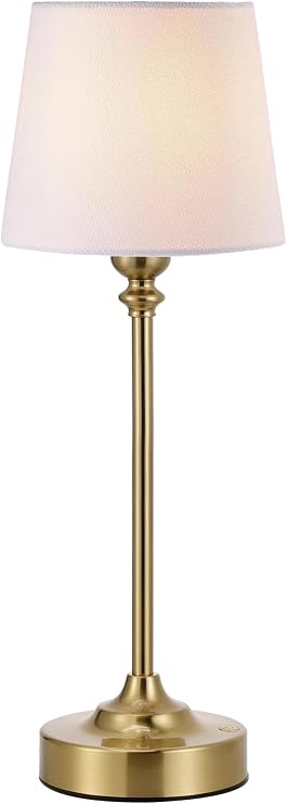 Kakanuo Gold Cordless Table Lamp with Rechargeable Battery, 1 Pack