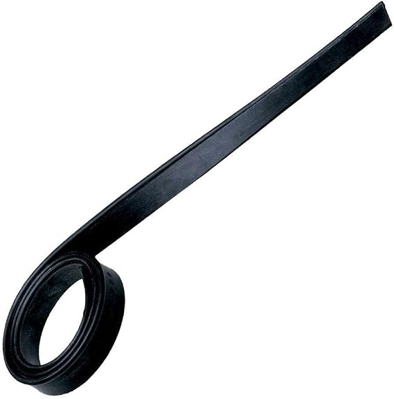 Unger Professional Cut-to-Size Replacement Rubber Squeegee Blade 18" Professional Quality Squeegee Blade Replacement, Fits Most Window Washing Squeegees for Streak Free Cleaning