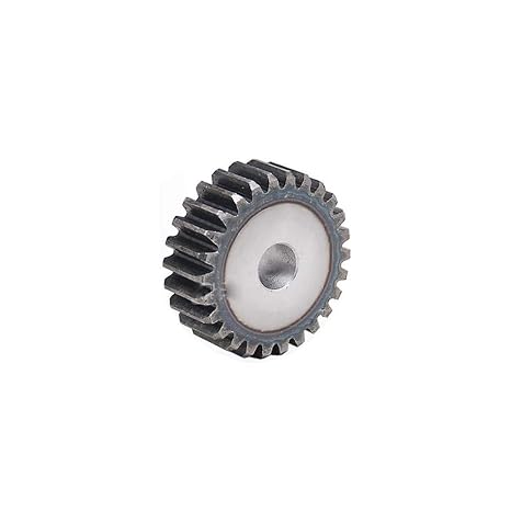 1.5 Mod 24T Pinion Gear 45# Steel Motor Spur Gear Pitch 4.71mm Thickness 15mm Outer Dia 39mm(1.5Mod 24T)