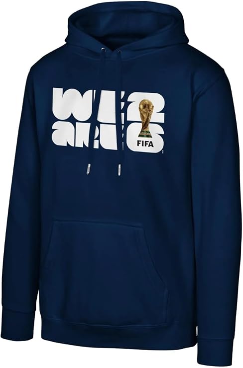 Outerstuff Youth 2026 World Cup Emblem Navy Hoodie