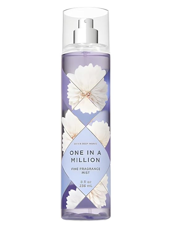 Bath and Body Works Fine Body Fragrance Mist 8 Fluid Ounce (One In A Million)