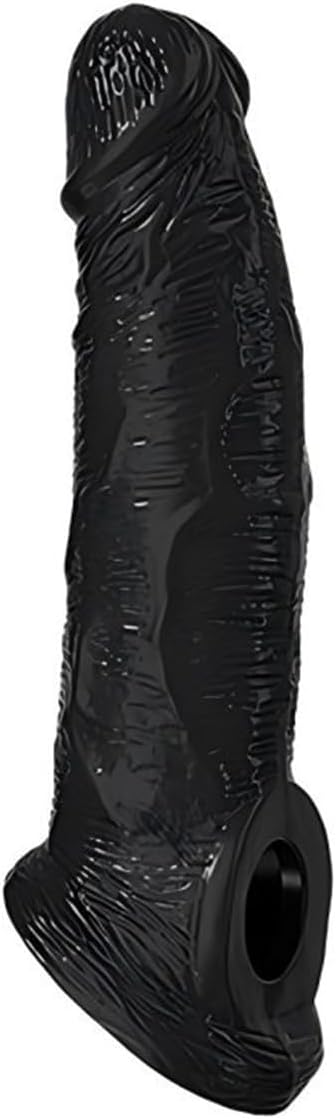 Bigger Double Open Realistic Sleeve Extender Sheath for Men Cover