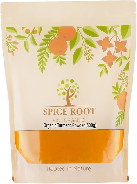 Organic Turmeric Powder 500g - Premium Quality, Certified Organic