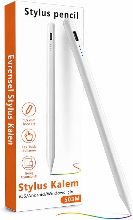 UnDePlus Samsung Galaxy Tab A11 A9 A8 A7 Plus X200 T500 T290 T220 T720 T510 Stylus Dokunmatik Tablet Kalemi
