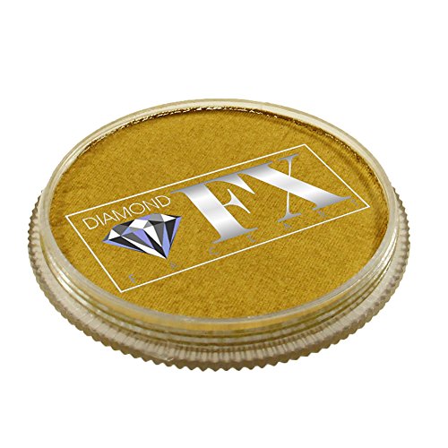Diamond FX Metallic Face Paint - Gold 30 gm