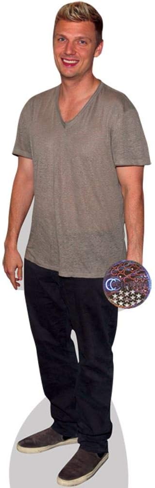 Celebrity Cutouts Nick Carter (Casual) Mini Size Cutout