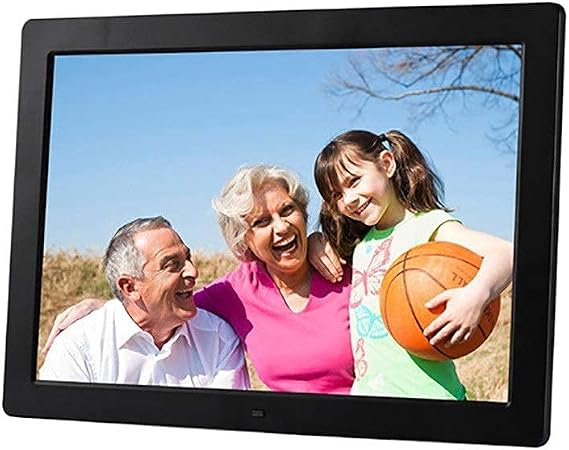 Digital Photo Frame 10.1 Inch 16:9 LED HD Display Electronic Picture Frame 1024x600 High Resolution Support USB and SD Card with Video Player Clock Calendar Quality Gift,