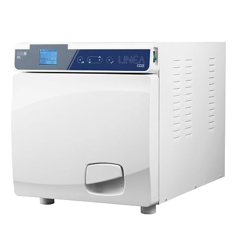 22L Digital Display Autoclave Sterilizers Lab Autoclave Machine,1800W Sterilizer Autoclave High Temperature Steam Sterilizer with Overheat Protection Locking System for Tools