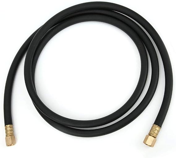 AUNMAS Gas Hose Argon CO2 Flow Meter Gas Regulator Hose, 2.0 Meters