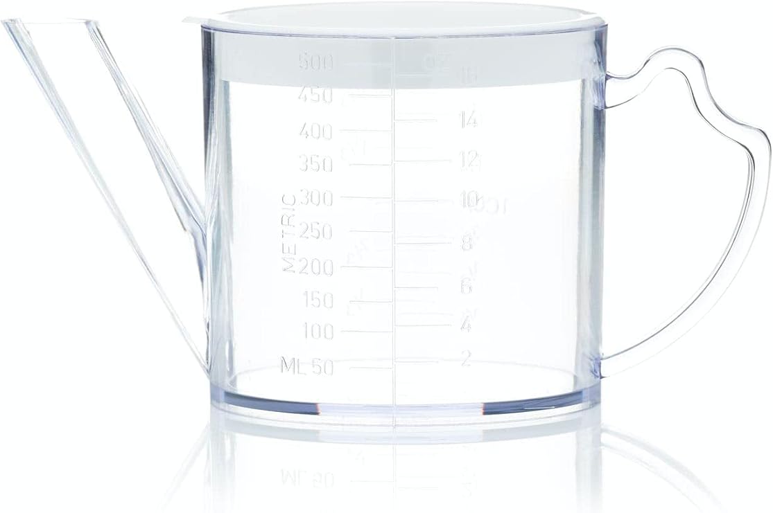 KitchenCraft Plastic Fat Separator Gravy Jug 500 ml / 16 fl oz