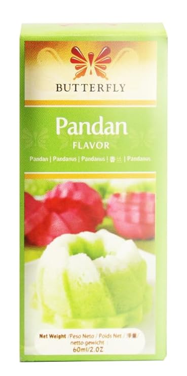 Butterfly Pandan Flavoring Paste, Pack of 1, 2 oz (60ml)