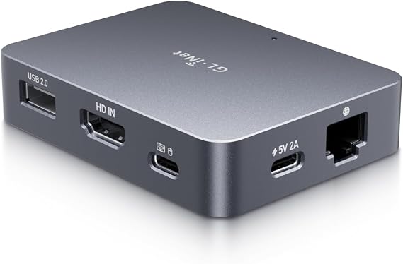 GL.iNet Comet GL-RM1 Remote KVM, 4K 30Hz, BIOS Control, Tailscale | Remote control any PC or server over internet, BIOS-level access, no software needed on the host computer