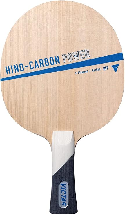 Victas Hino-Carbon Power Table Tennis Racket, Cypress Carbon Power