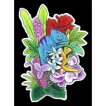 Cameleon Tropical Blend by Elizabeth Deschenes Giclee Fine Art Print Poster