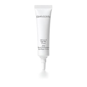 Elizabeth Arden Advanced Lip Fix Cream, Moisturizing Treatment, Minimizes Lipstick Bleeding and Feathering, Helps Soften the Appearance of Vertical Dry Lines, Fragrance-Free, 0.5 fl oz