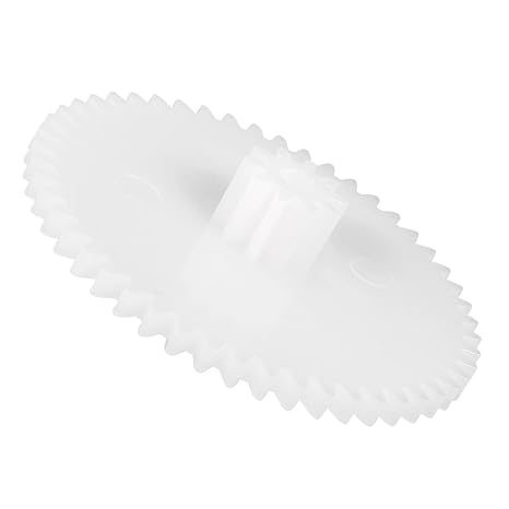 uxcell 30pcs Plastic Gears 50 Teeth Model 50102A Reduction Gear Plastic Worm Gears for RC Car Robot Motor