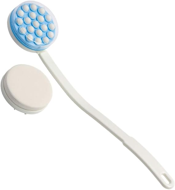 Sammons Preston Lotion Applicator with Massage Head, Long Handle and Foam Massaging for Back, Easily Apply Lotions, Creams, Oils, Pain Relief Gel, Suncreen, Mobility Aid