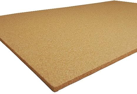 Plain Cork Sheet 48In X 8Ft X 1/4In Thick - Single Sheet
