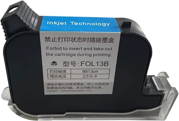 FOL13b Quick Drying Cartridge 12.7mm Handheld Inkjet Printer 42ml Solvent Cartridge for Unencrypted Printers